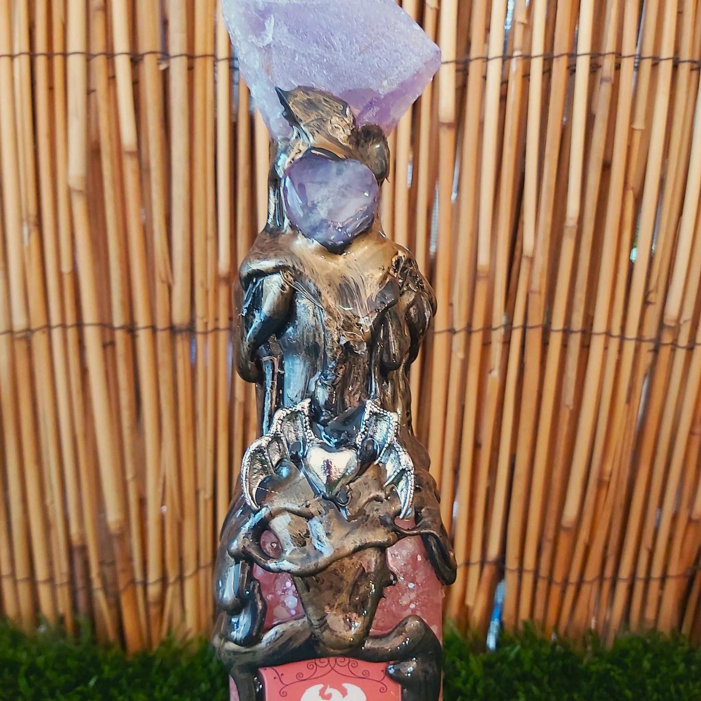 Spiritual & Divination Spell Potion Altar Bottle - Amethyst