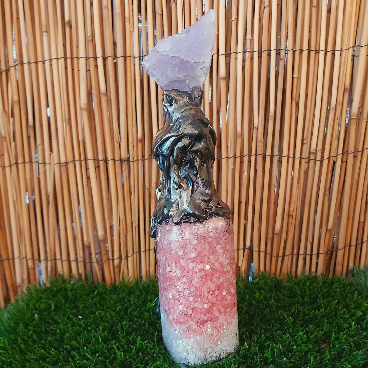 Spiritual & Divination Spell Potion Altar Bottle - Amethyst