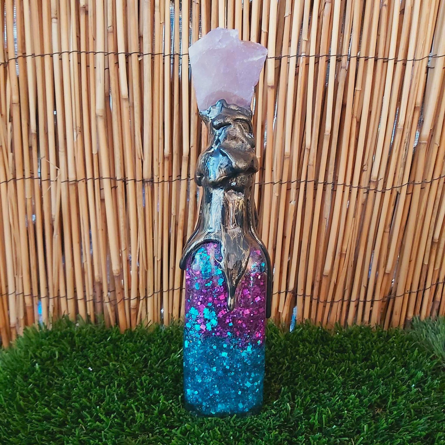 Spiritual & Divination Spell Potion Altar Bottle - Amethyst