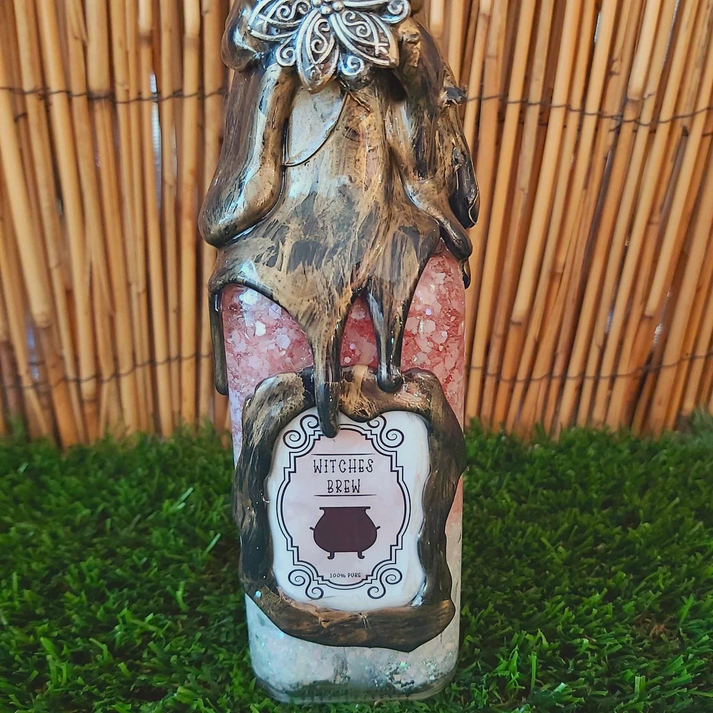 Spiritual & Divination Spell Potion Altar Bottle - Amethyst