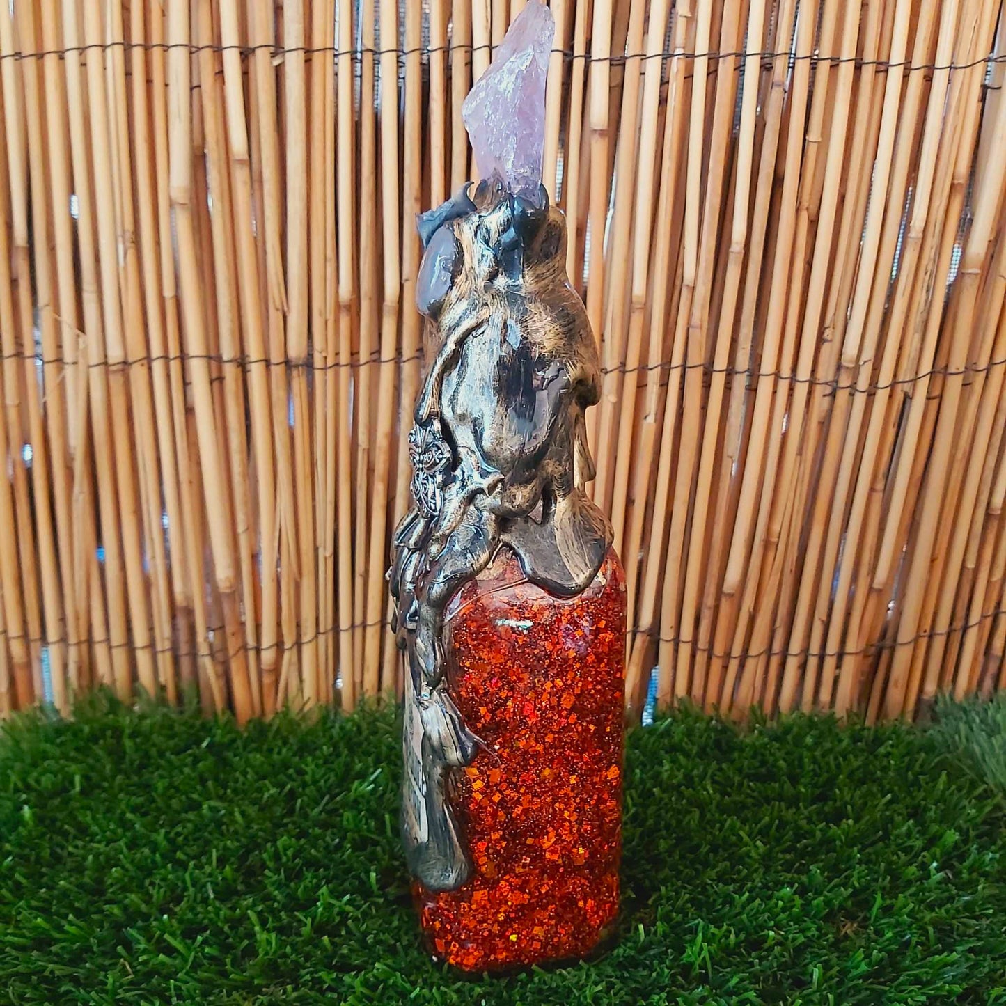 Spiritual & Divination Spell Potion Altar Bottle - Amethyst