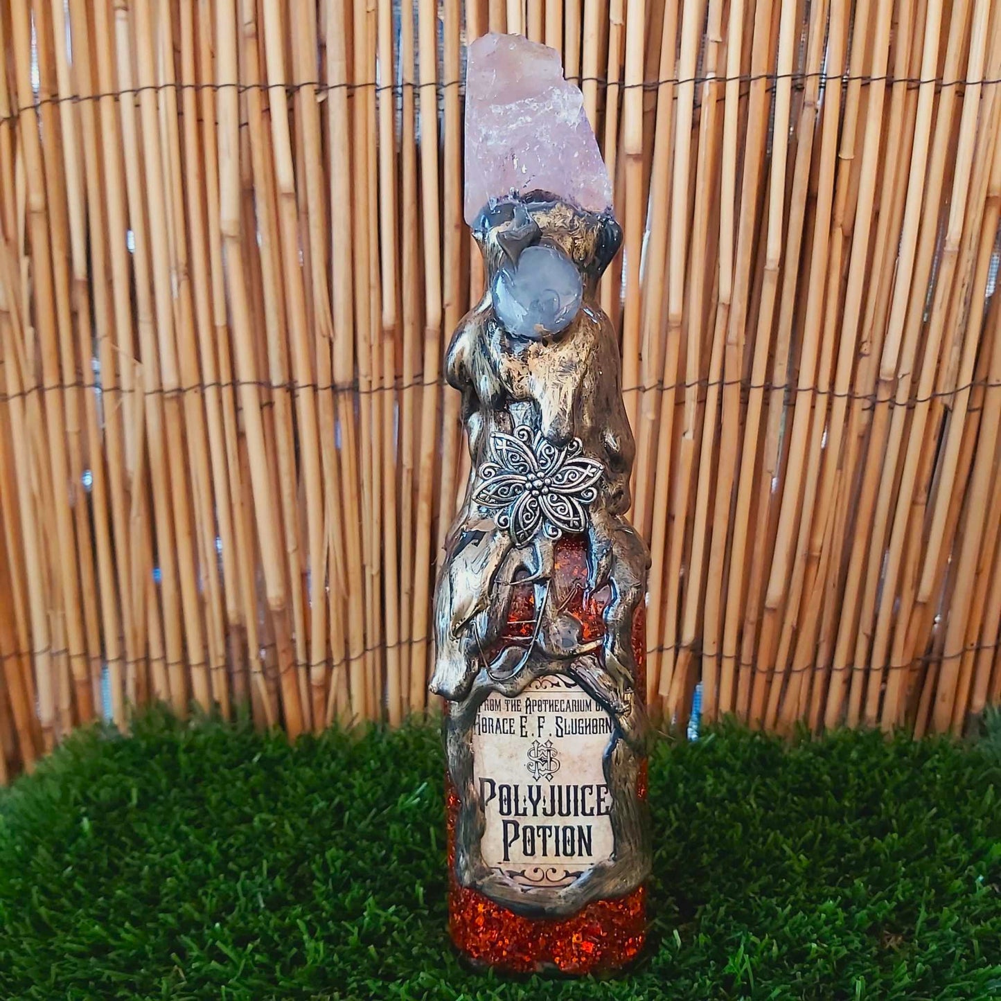 Spiritual & Divination Spell Potion Altar Bottle - Amethyst