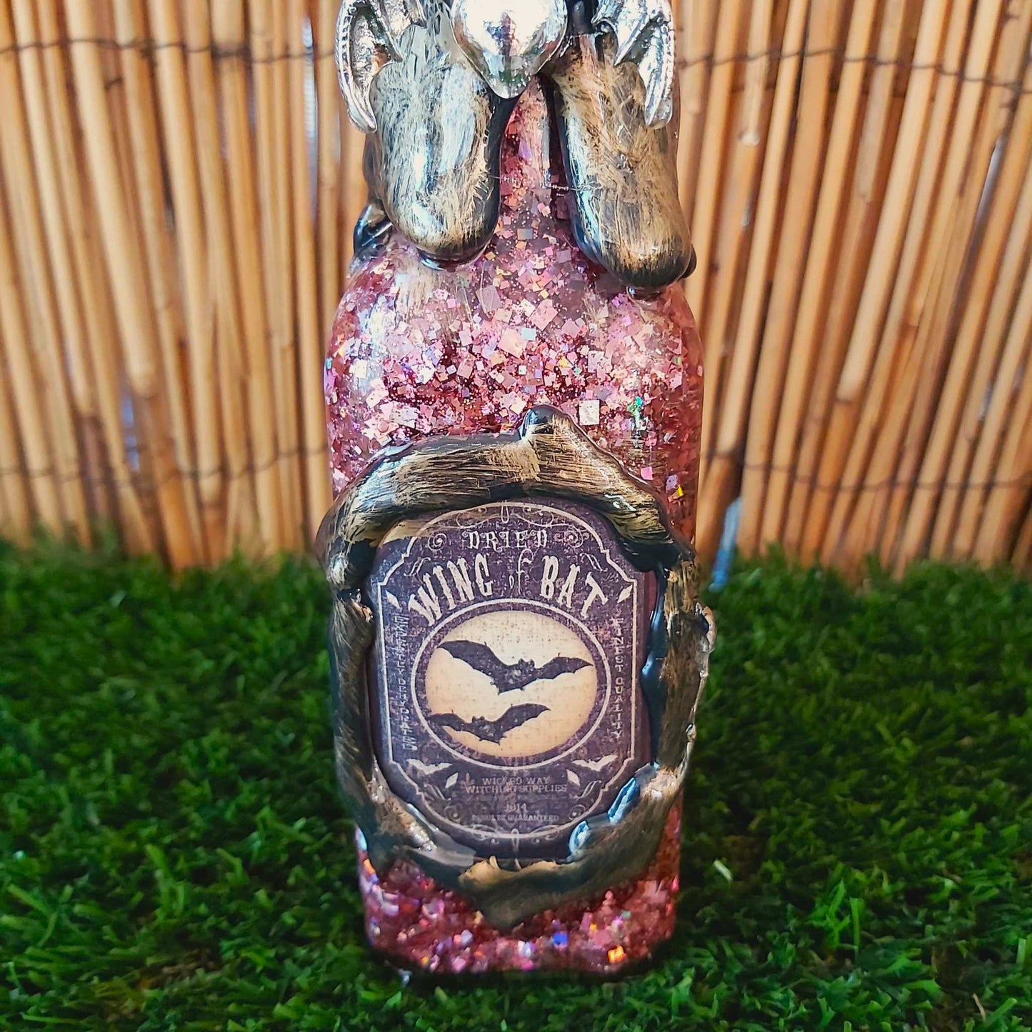 Spiritual & Divination Spell Potion Altar Bottle - Amethyst