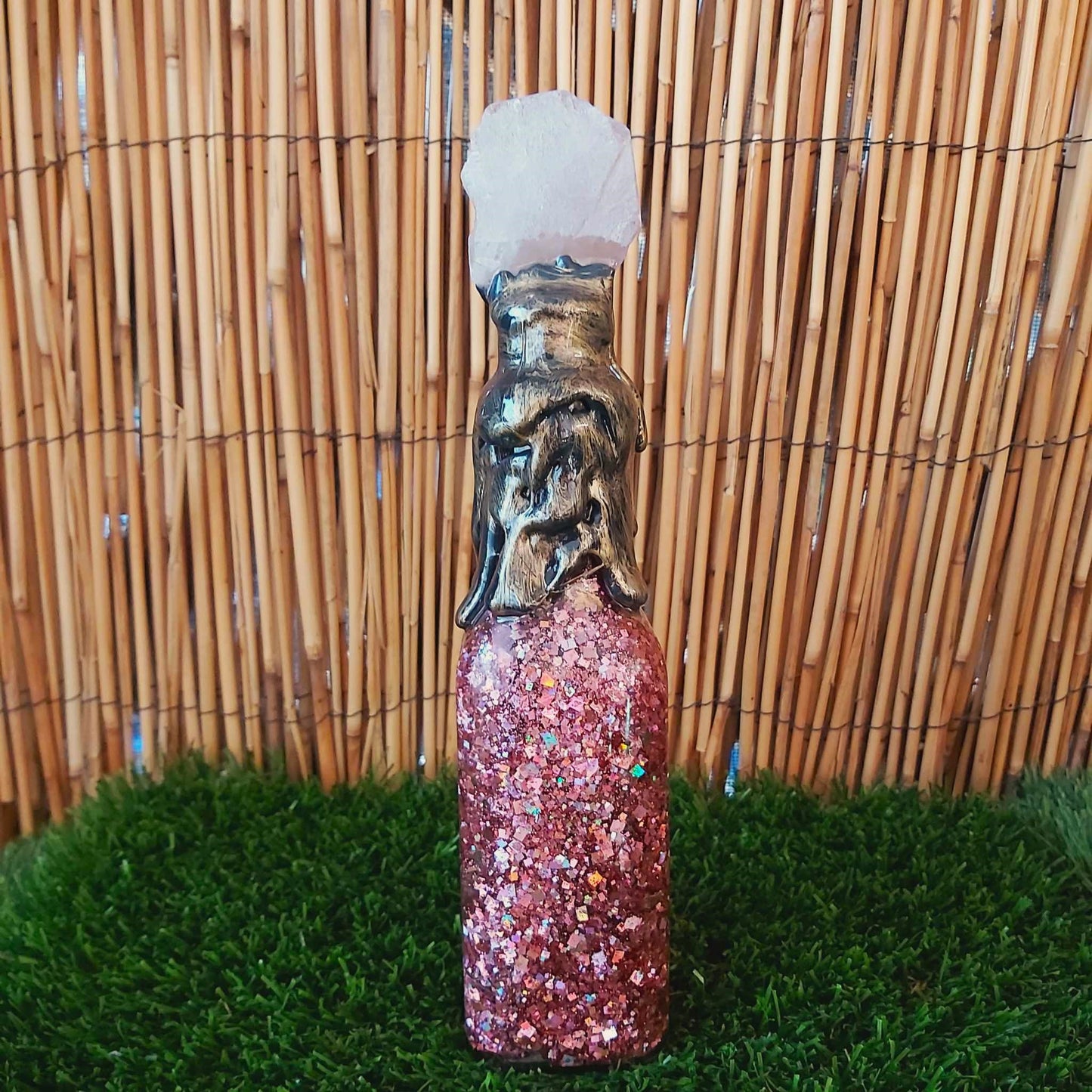 Spiritual & Divination Spell Potion Altar Bottle - Amethyst