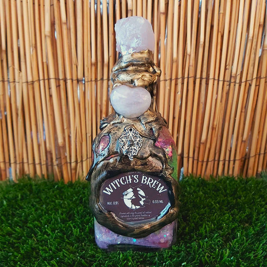 Spiritual & Divination Spell Potion Altar Bottle-Rose Quartz