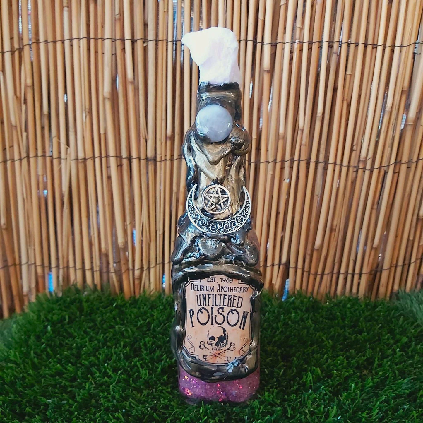 Spiritual & Divination Spell Potion Altar Bottle - Aragonite
