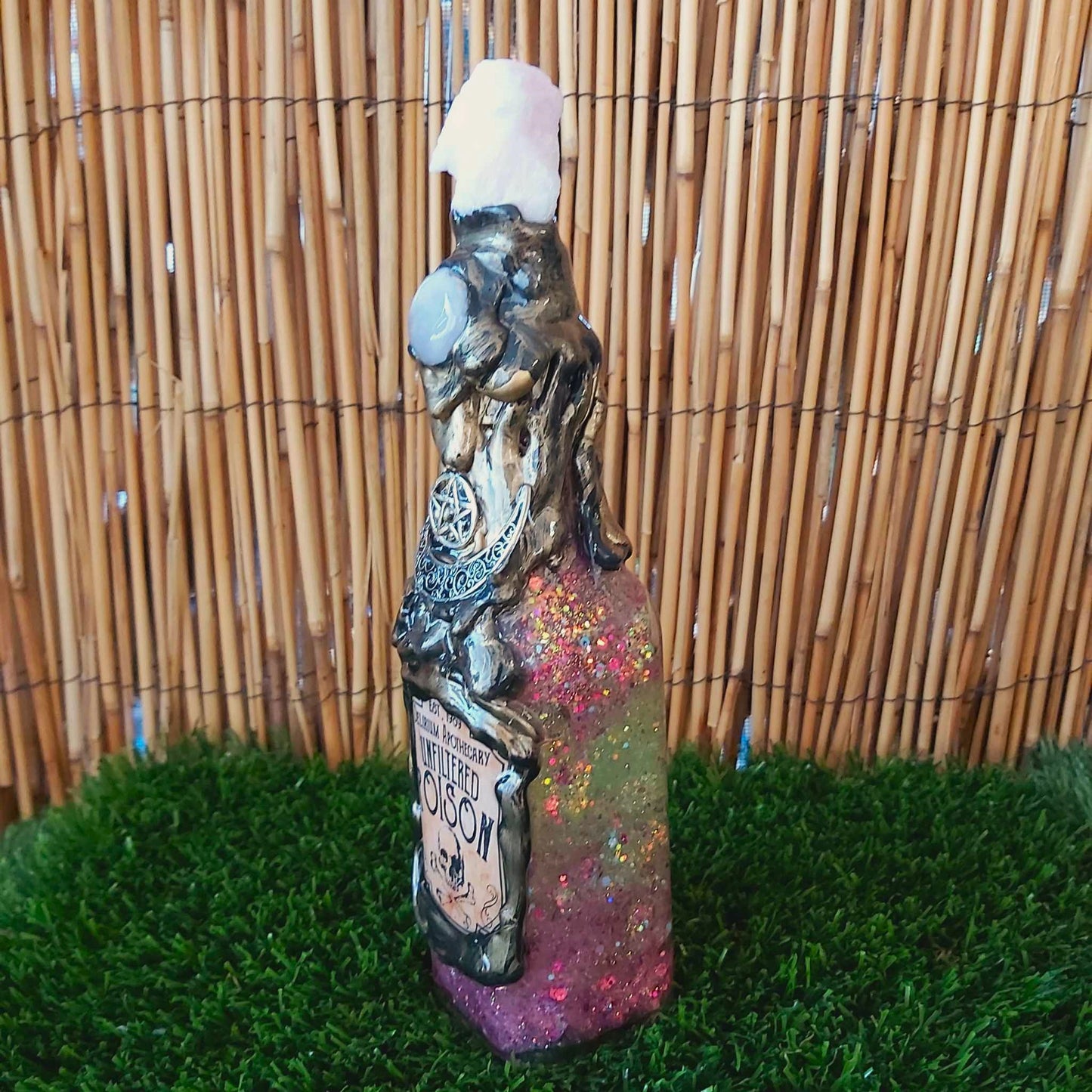 Spiritual & Divination Spell Potion Altar Bottle - Aragonite