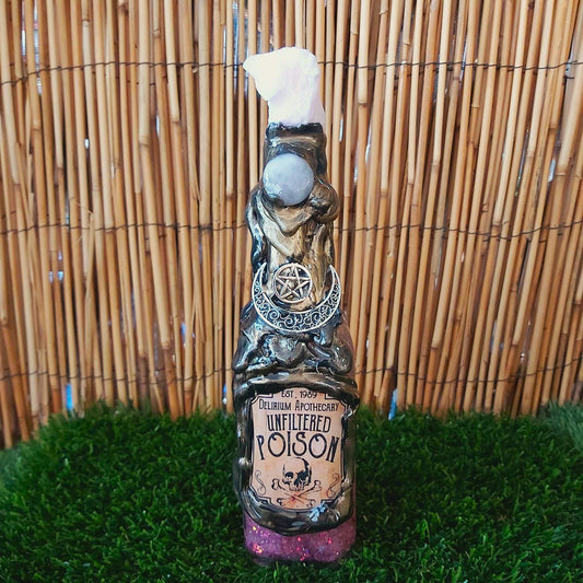 Spiritual & Divination Spell Potion Altar Bottle - Aragonite