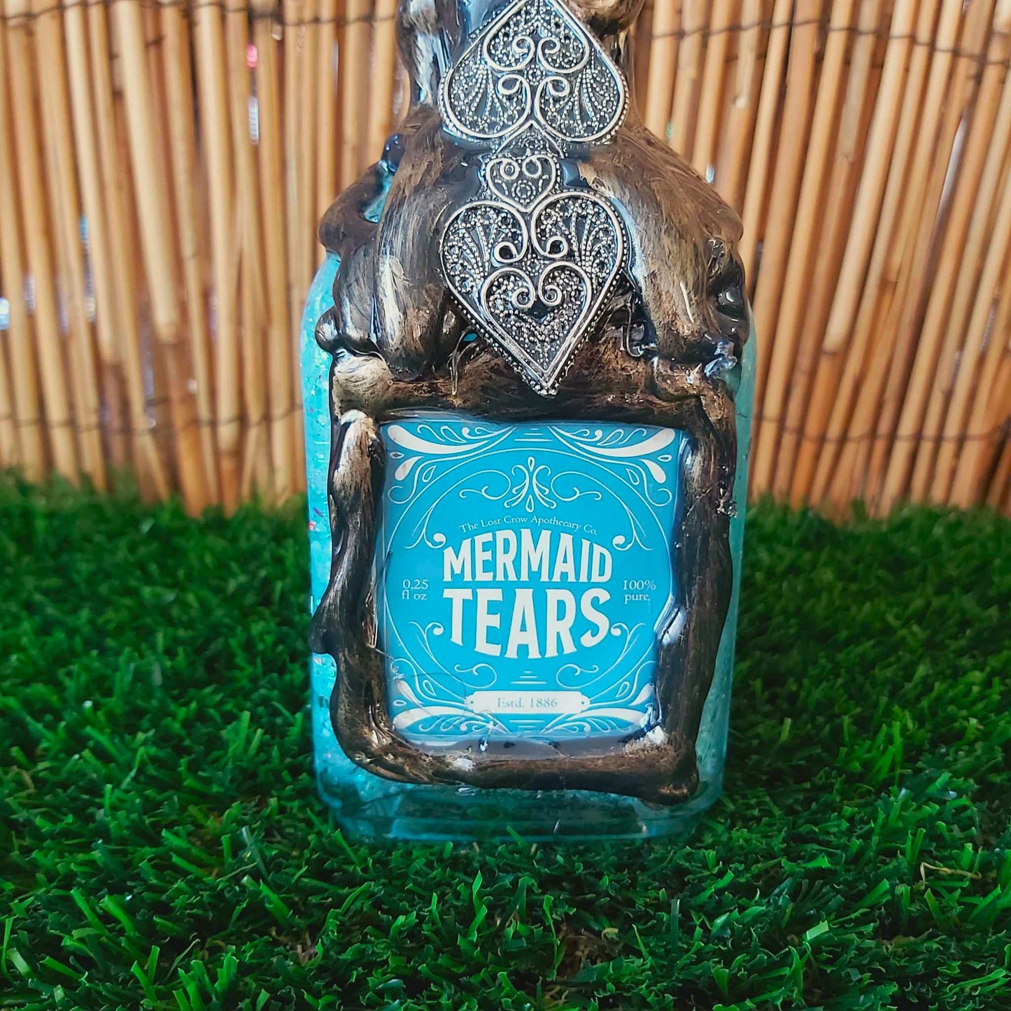 Spiritual & Divination Spell Potion Altar Bottle - Labradorite