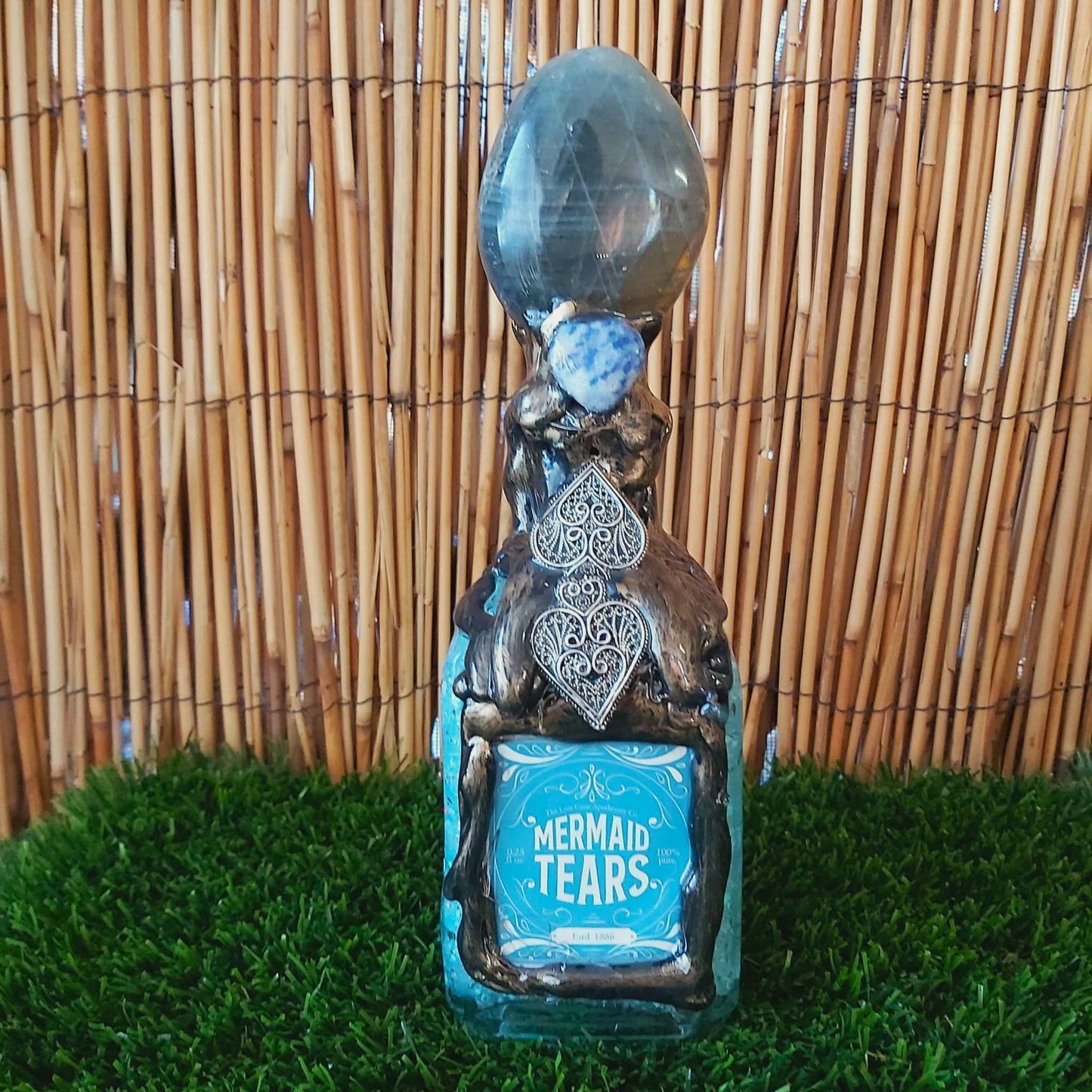 Spiritual & Divination Spell Potion Altar Bottle - Labradorite