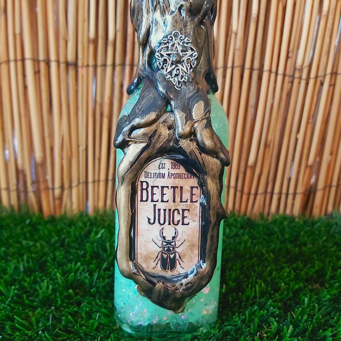 Spiritual & Divination Spell Potion Altar Bottle - Green Aventurine