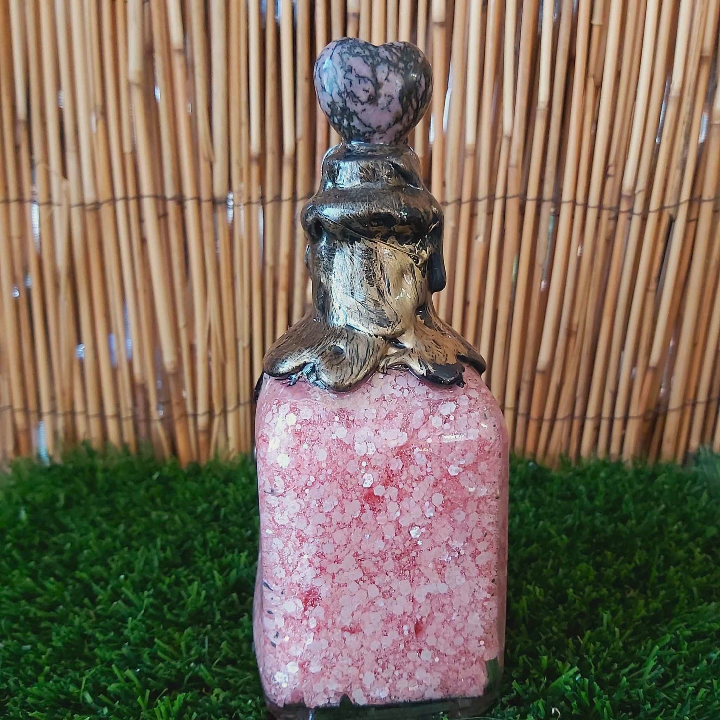 Spiritual & Divination Spell Potion Altar Bottle - Rhodonite