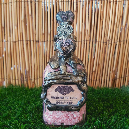 Spiritual & Divination Spell Potion Altar Bottle - Rhodonite