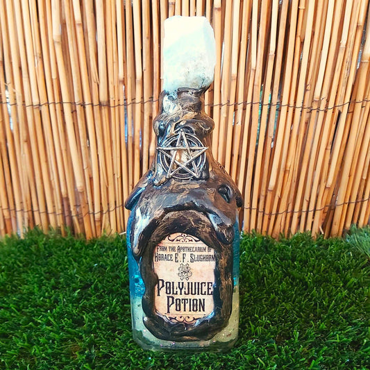 Spiritual & Divination Spell Potion Altar Bottle - Aragonite