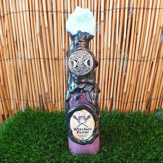 Spiritual & Divination Spell Potion Altar Bottle - Aragonite