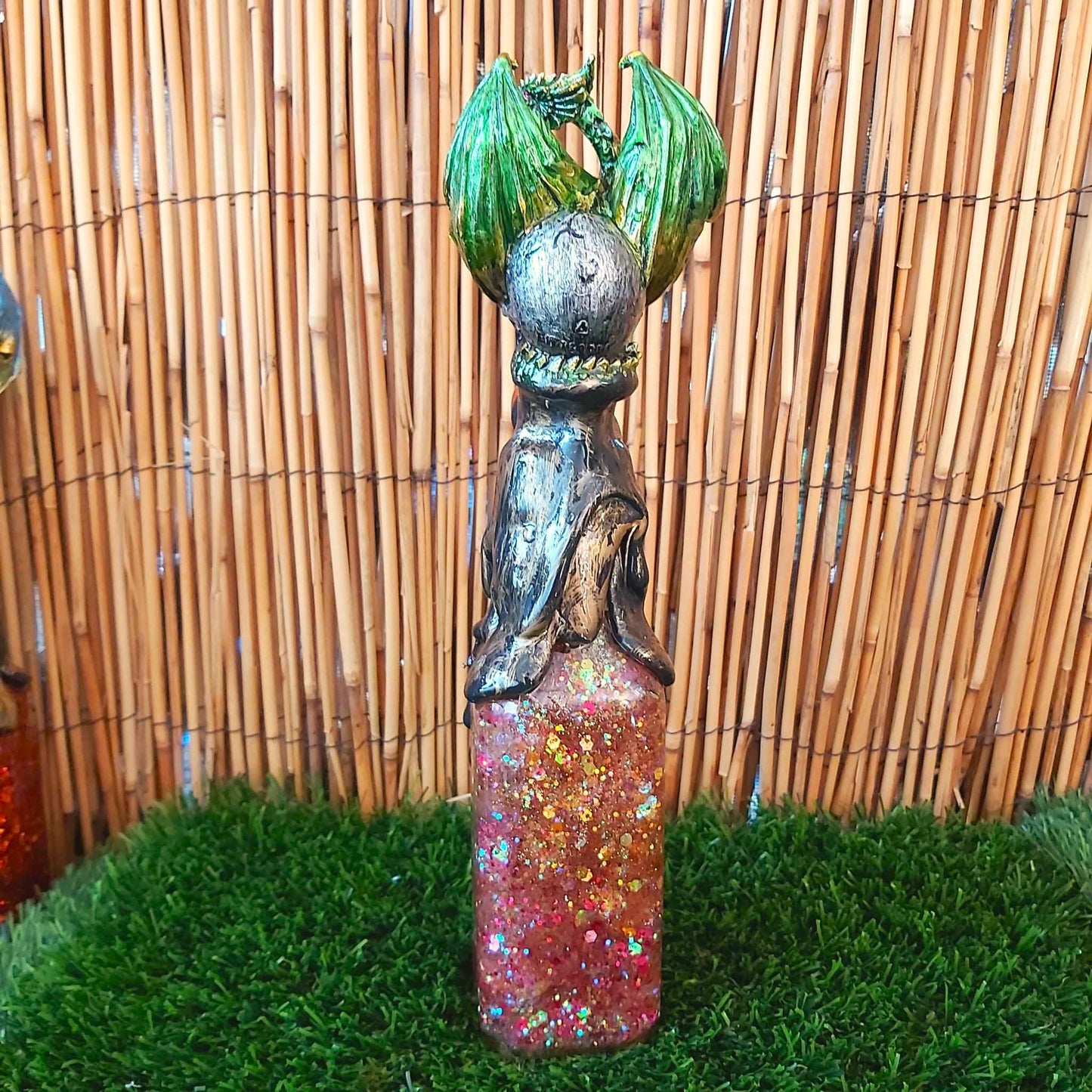 Spiritual & Divination Spell Potion Altar Bottle - Carnelian & Jasper