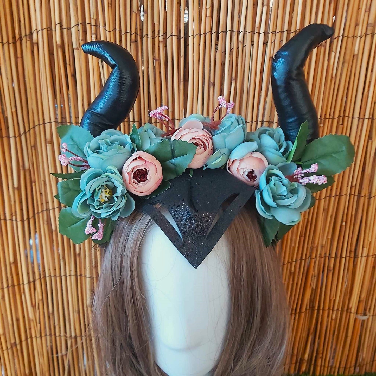 Luxury Handmade Blue Flower Headband/Headpiece