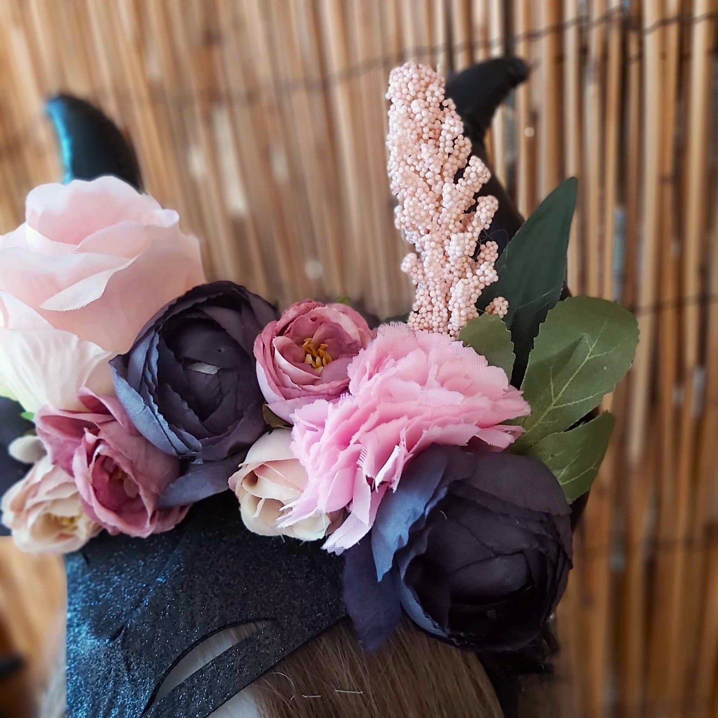 Luxury Handmade Pink Flower Headband/Headpiece