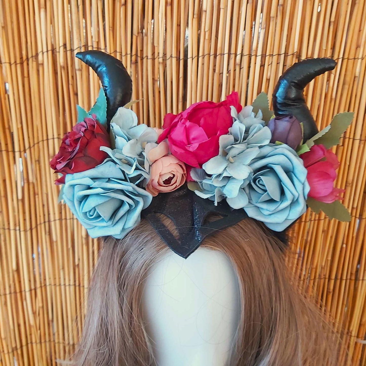 Luxury Handmade Blue Flower Headband/Headpiece