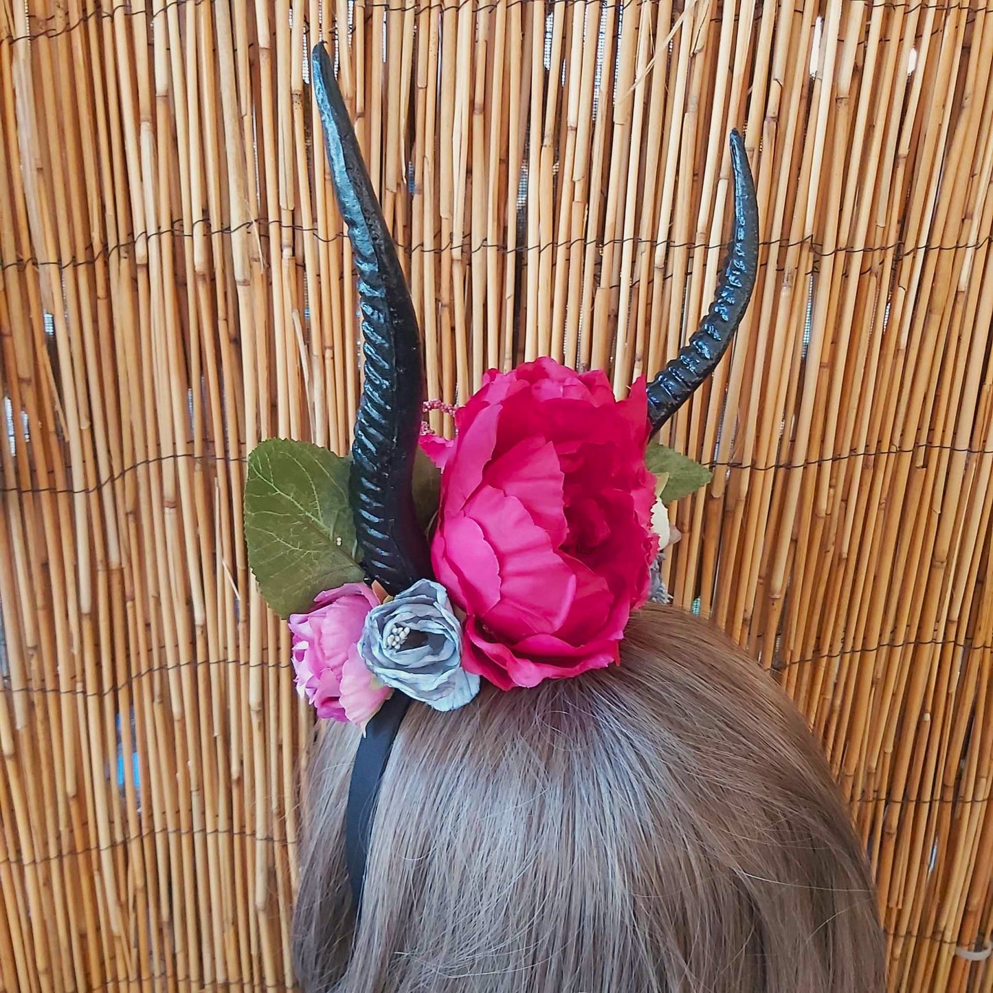 Luxury Handmade Pink Flower Headband/Headpiece