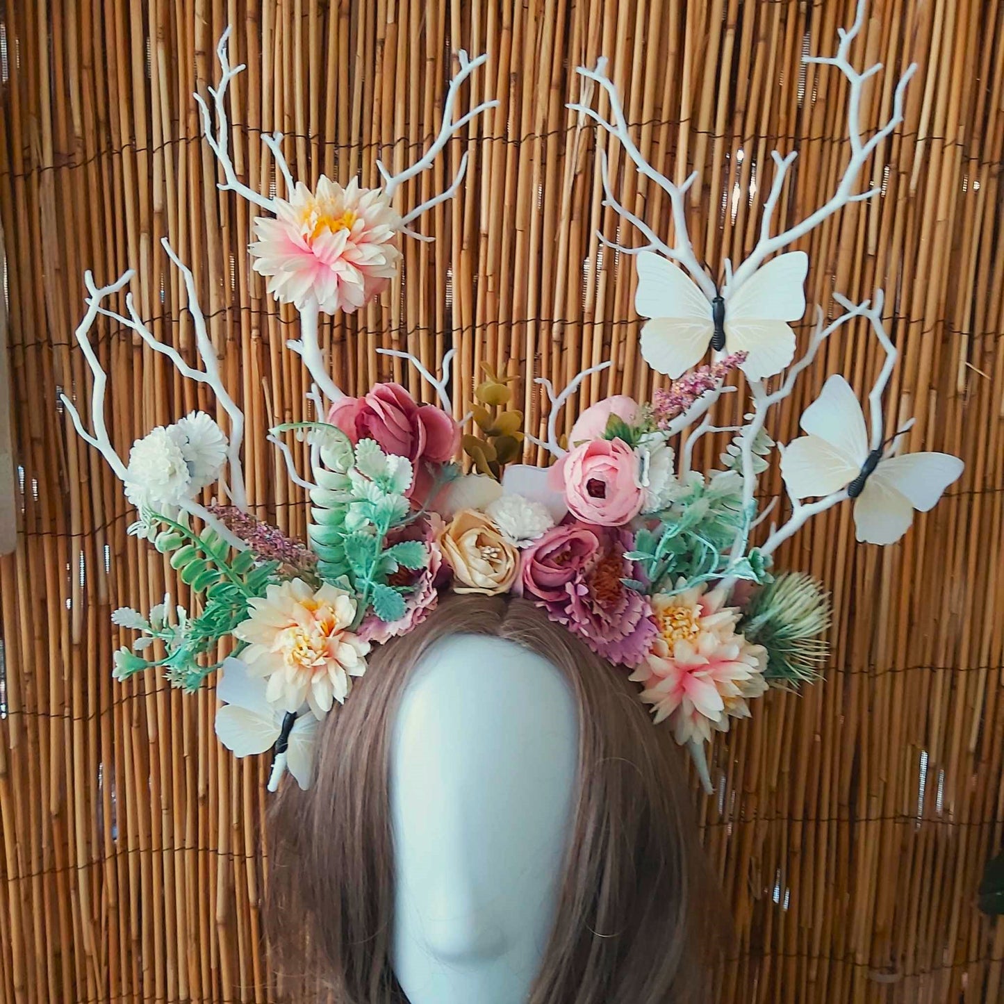 Luxury Handmade Pink Flower Headband/Headpiece
