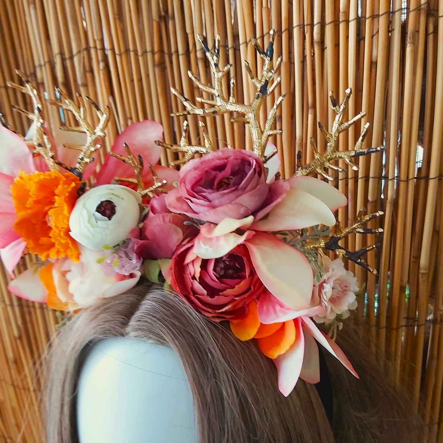 Luxury Handmade Pink Flower Headband/Headpiece