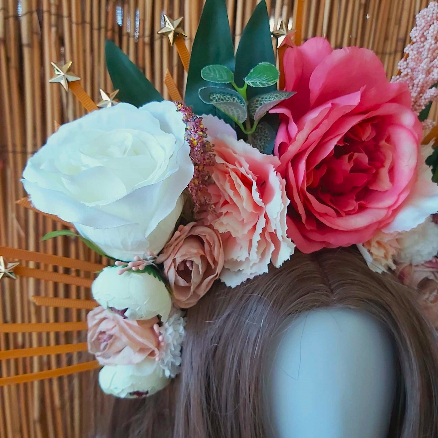 Luxury Handmade Pink Flower Headband/Headpiece