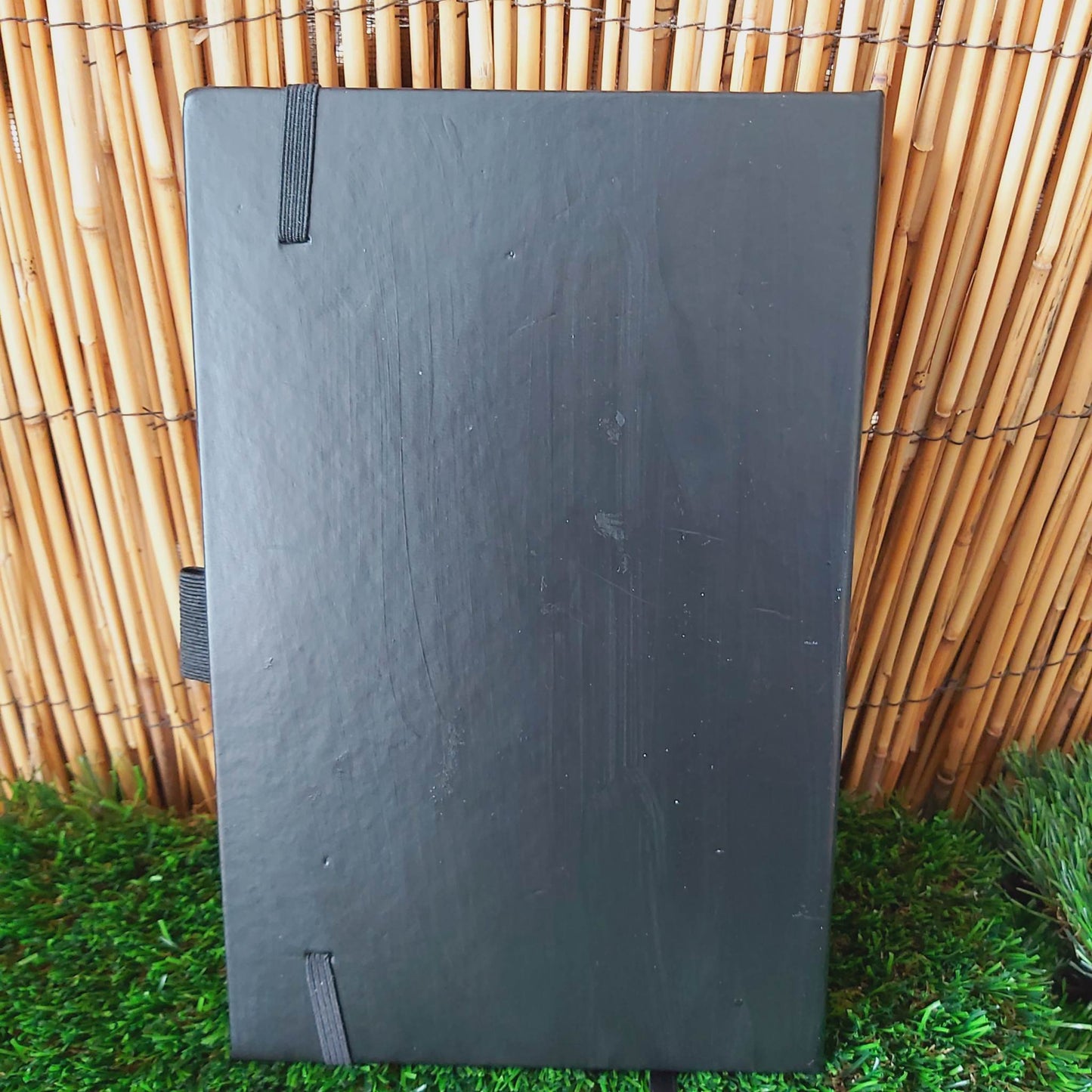 Handmade Amethyst Crystal Journal Notebook