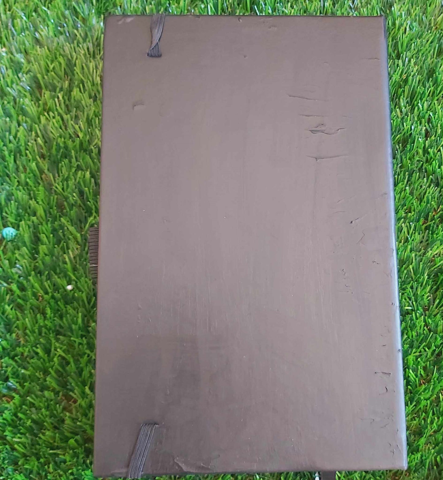 Handmade Gemstone Journal Diary Notebook with Smokey Quartz