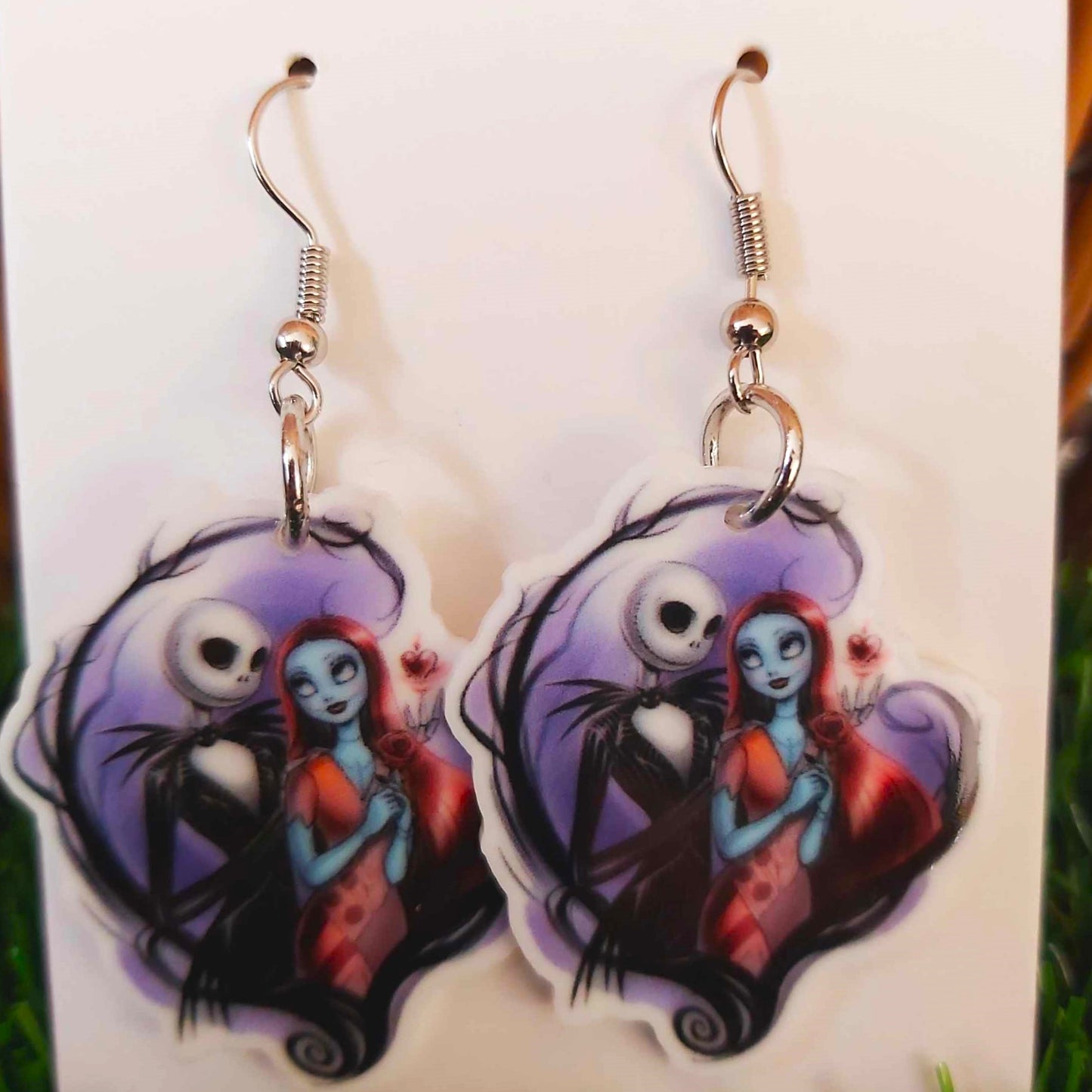 Handmade Nightmare Before Christmas Earrings