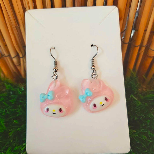 Handmade Hello Kitty My Melody Earrings