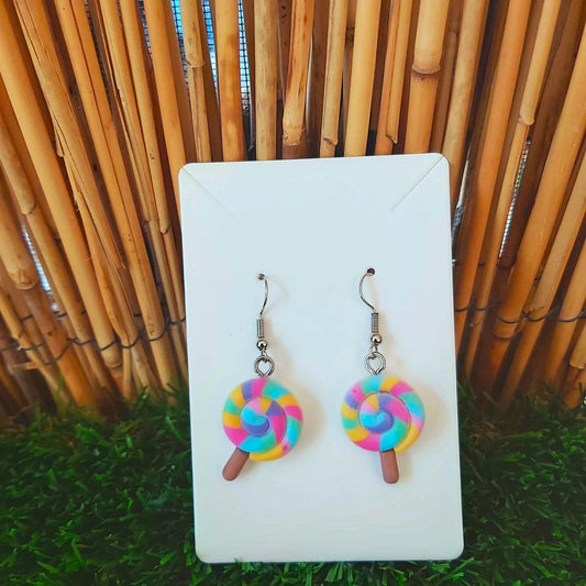 Handmade Lollipop Earrings