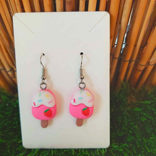 Handmade Ice Cream Earrings