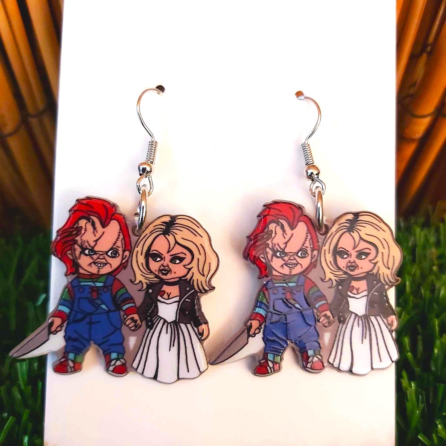 Handmade Chucky Earrings