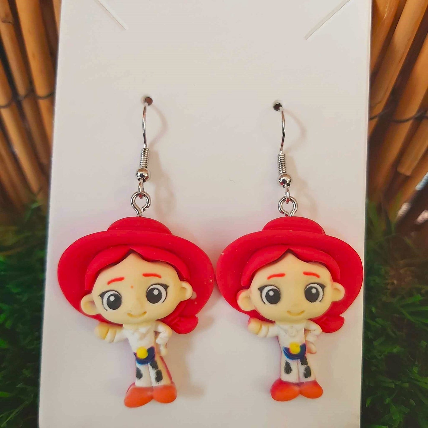 Handmade Toy Story Jessie Earrings