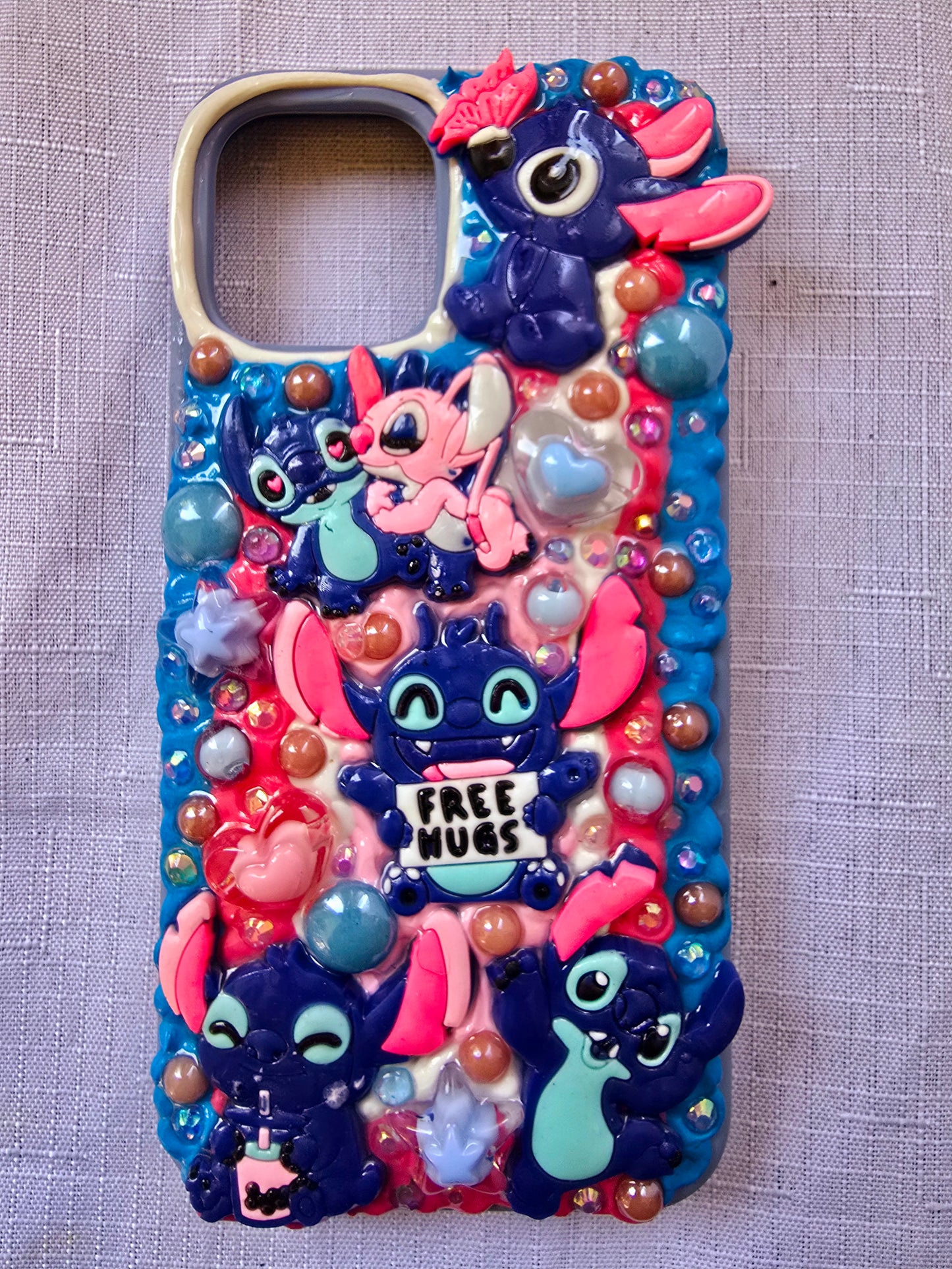 Handmade iPhone 12 and iPhone 12 Pro Phone Case | Unique, High-Quality, Artistic Design (PC18)