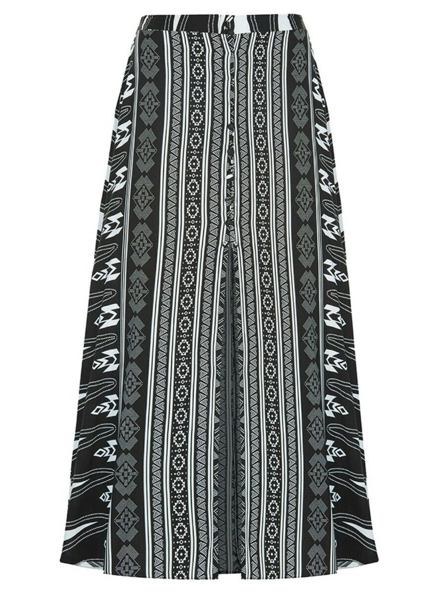 Crossroads Tribal Bohemian Maxi Skirt