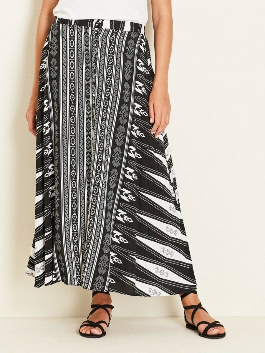 Crossroads Tribal Bohemian Maxi Skirt