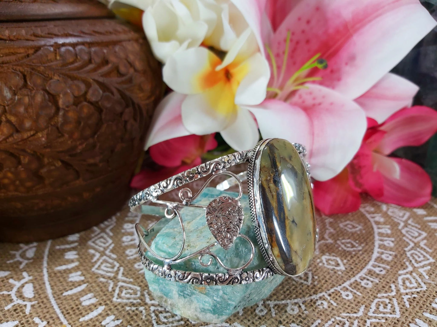 Mookaite Mother Earth Bangle (B42)