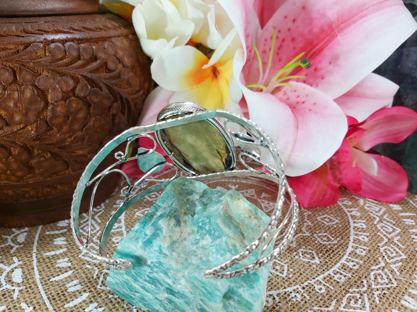 Mookaite Mother Earth Bangle (B42)