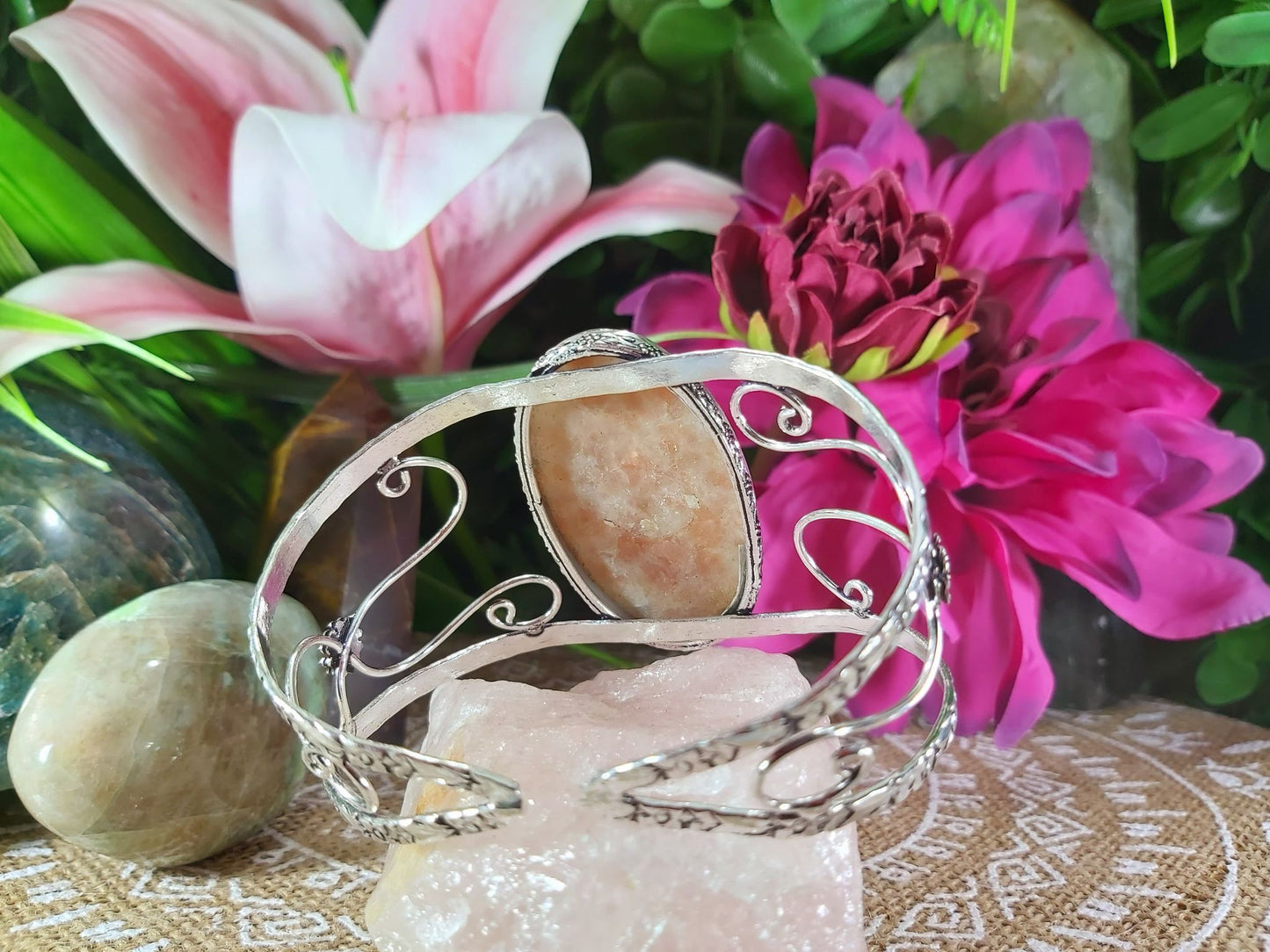 Sandstone Earth Energy Bangle (B66)