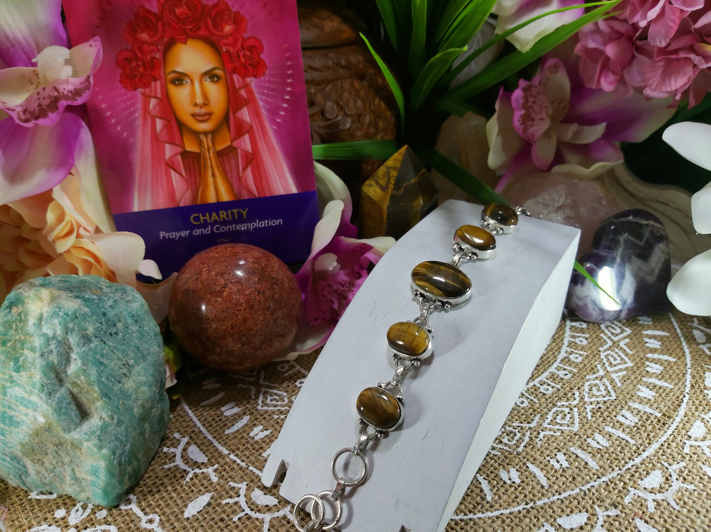 Tiger Eye Bracelet 17.5 cm (BRC55)