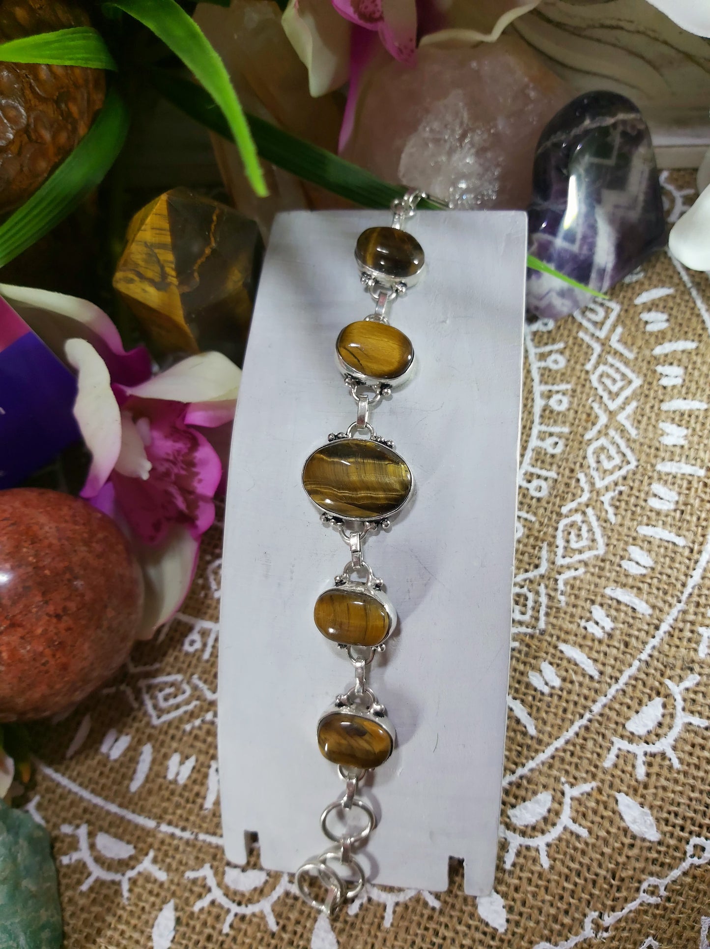 Tiger Eye Bracelet 17.5 cm (BRC55)