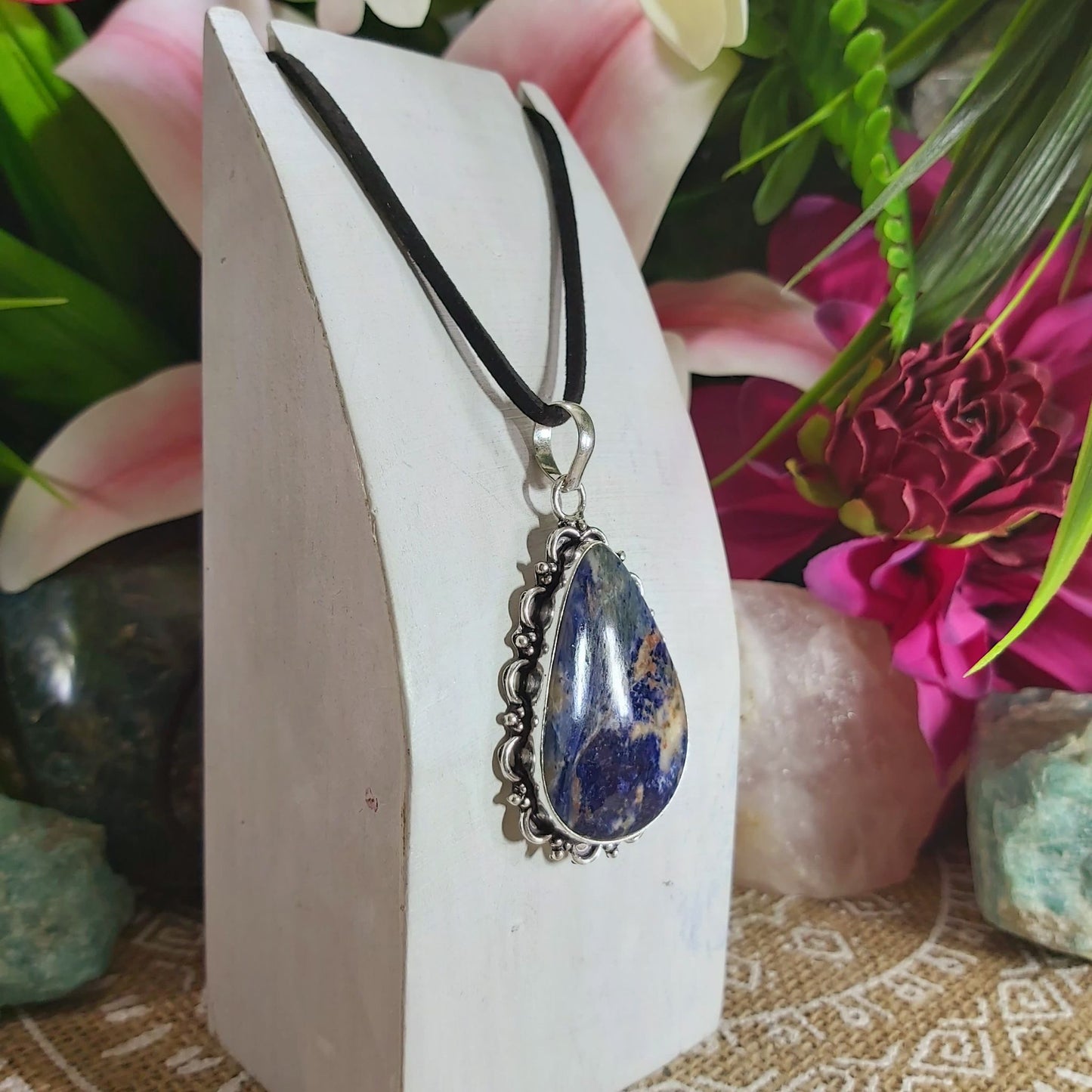 Sodalite Self-Acceptance Pendant (E1146)