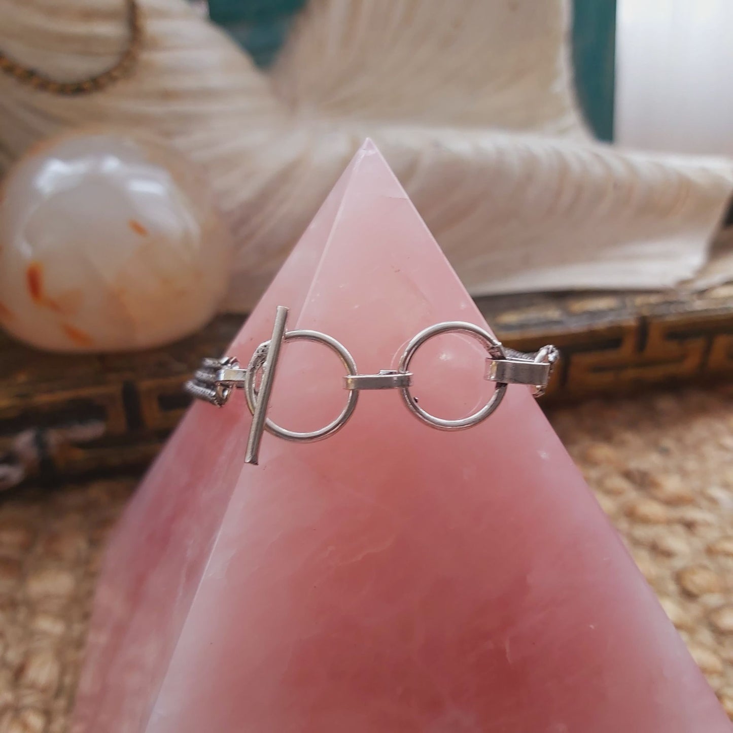 Scolecite Inner Peace Bracelet (B1346)