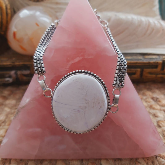 Scolecite Inner Peace Bracelet (B1346)