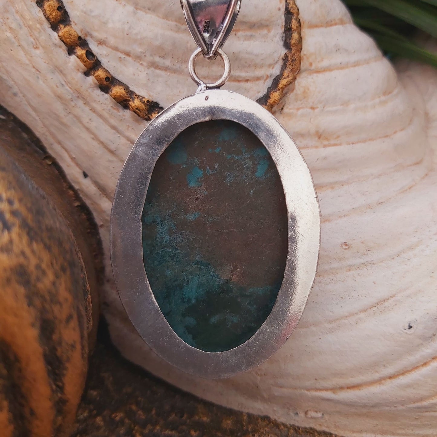 Turquoise Acceptance & Forgiveness Pendant (E1469)