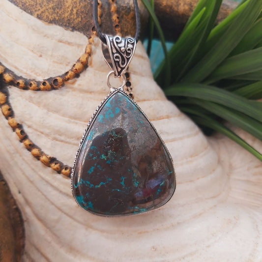 Turquoise Acceptance & Forgiveness Pendant (E1472)
