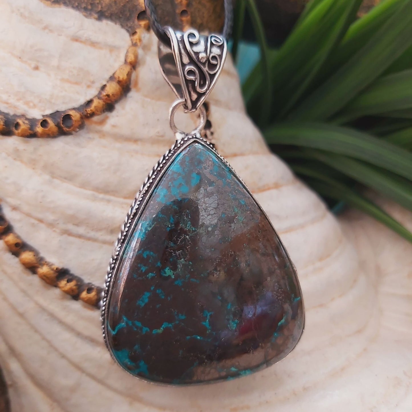 Turquoise Acceptance & Forgiveness Pendant (E1472)