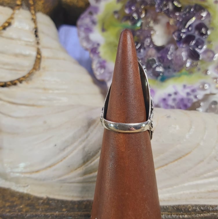 Sodalite Intuition & Self-Trust Gemstone Ring US 8 (E1600)